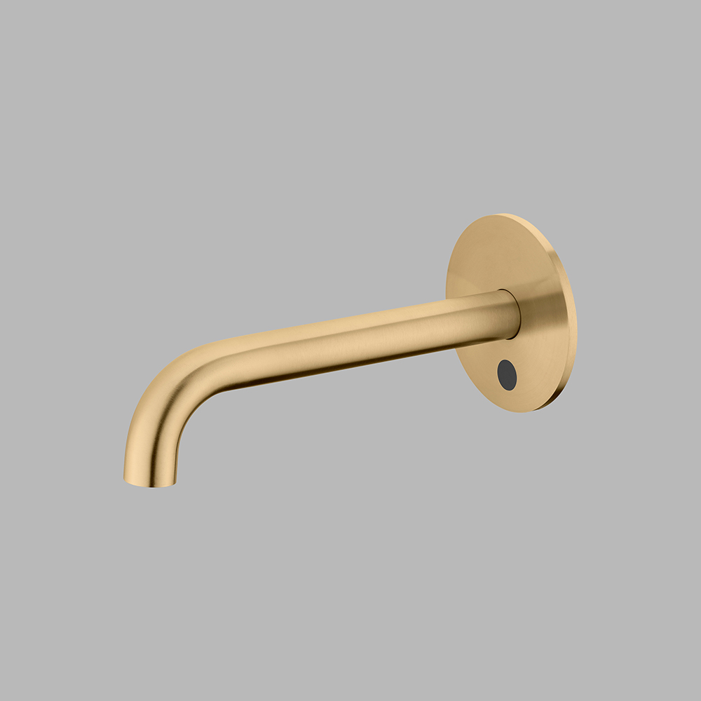 Built-in sensor tap 190 mm - brass | Qtoo collection | d line