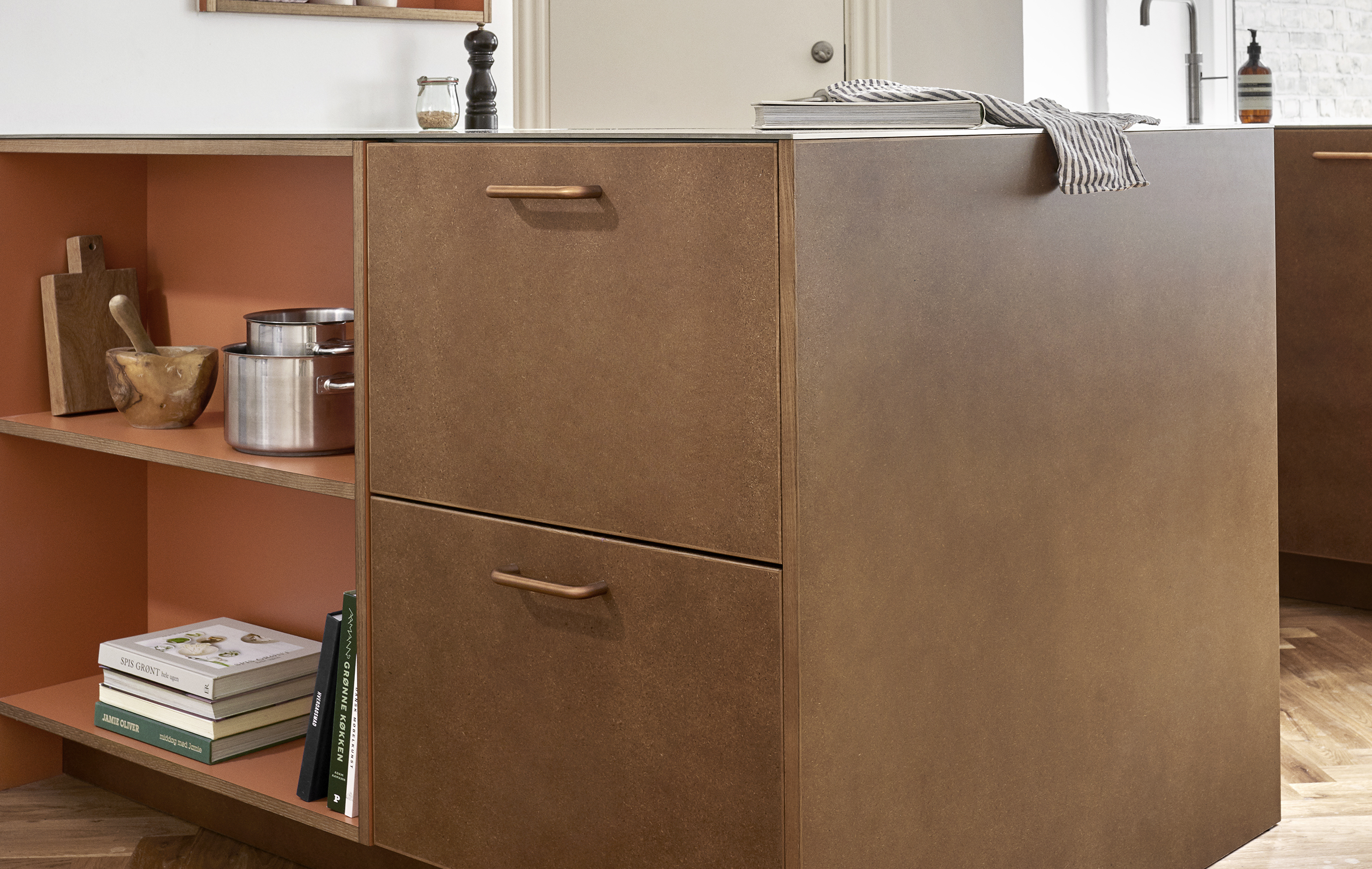 &SHUFL Koekken Fronter Ikeahack Core Golden Leaves 07 (1)