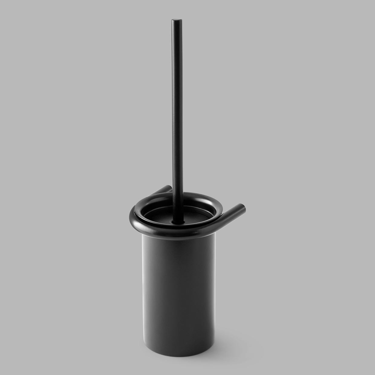 Toilet Brush Holder Black Knud Holscher Collection D Line