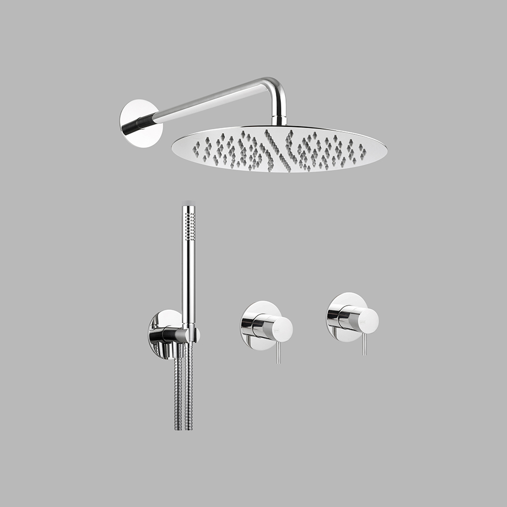 Two-way shower w/ thermostat | Qtoo collection | d line