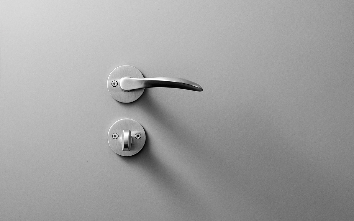 Lever handle AJ111 large Arne Jacobsen collection d line